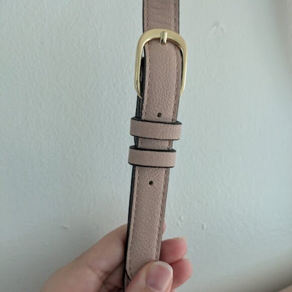 Victoria's Secret Pale Pink and Gold Crossbody Purse - Picture 8 of 11